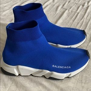 Women’s blue BALENCIAGAS.